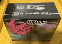 Pokemon TCG Sword and Shield Evolving Skies Elite Trainer Box ETB Factory Sealed - Image 2
