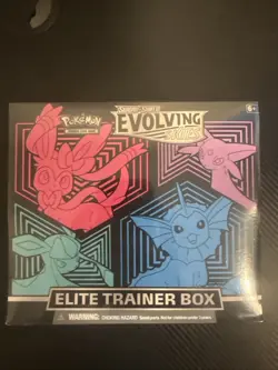 Pokemon TCG Sword & Shield Evolving Skies Elite Trainer Box ETB New/SEALED - Image 1