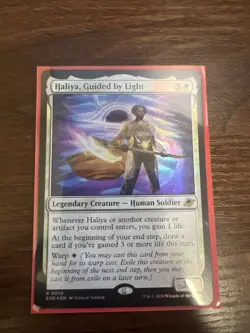 Haliya, Guided By Light (Foil) - EOE 0019 - NM - MTG - Image 1