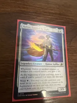 Haliya, Guided By Light (Foil) - EOE 0019 - NM - MTG - Image 2