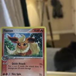 2006 Pokemon POP Series 3 Flareon Holo #2/17 - Image 4