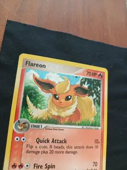 Flareon 2/17 Holo Foil - POP Series 3 - English Pokemon Rare - LP - Swirl - Image 2