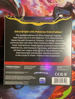 Pokemon TCG Scarlet Violet Paldean Fates Booster Bundle New Factory Sealed 2025 - Image 2