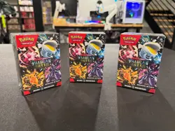 (3) Lot 2023 Pokemon Scarlet & Violet Paldean Fates Sealed Booster Bundle Box - Image 1