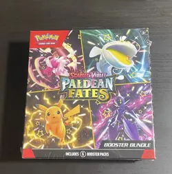 Pokemon TCG Paldean Fates Booster Bundle (Factory Sealed) Square Bundle! ENG - Image 1