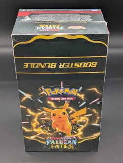 Pokemon Scarlet & Violet Paldean Fates Booster 10-Bundle Display Factory Sealed - Image 1