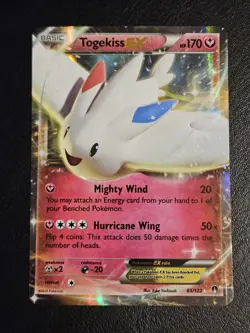 Togekiss EX 83/122 BREAKpoint Ultra Rare Holo Pokemon TCG NM - Image 2