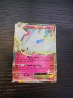 Pokemon TCG XY BREAKpoint Togekiss EX Ultra Rare Holo 83/122 NM/LP - Image 1