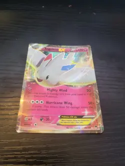 Pokemon TCG XY BREAKpoint Togekiss EX Ultra Rare Holo 83/122 NM/LP - Image 3