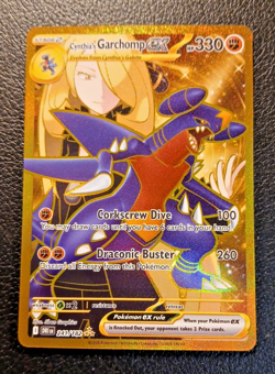 Pokemon TCG, Cynthia's Garchomp ex 241/182 Sv10 Destined Rivals Holo EX Card - Image 2