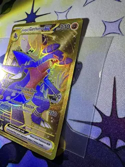 Pokemon TCG Cynthia's Garchomp EX Holo Card 241/182 Sv10: Destined Rivals - Image 4