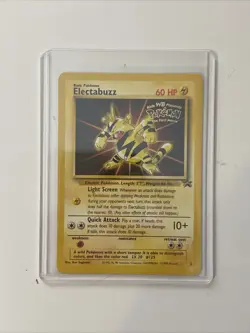 Pokemon TCG Electabuzz #2 Black Star Promo Card the First Movie Edition LP - Image 1