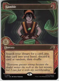 MTG Gamble (Showcase) Normal NM Avatar: The Last Airbender: Magic 312 - Image 1