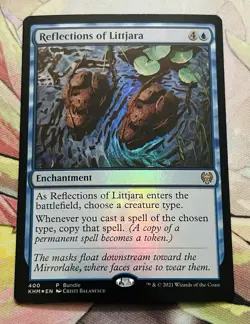 MTG Kaldheim, Reflections of Littjara - Foil Promo - Image 1