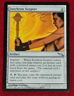 ISOCHRON SCEPTER, MAGIC THE GATHERING MIRRODIN NEAR MINT MTG NM - Image 5
