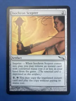 MTG - Isochron Scepter - Mirrodin - NM - Image 1