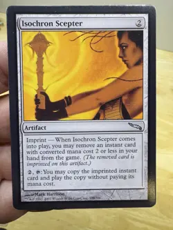 MTG Magic the Gathering Isochron Scepter (188/306) Mirrodin LP 2003 - Image 1