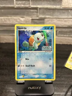 Pokemon TCG Squirtle Crystal Guardians 64/100 2006 holo - Image 1