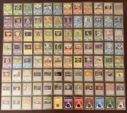 Pokemon TCG Base Set 100% Complete 102/102 Japan Release Pocket Monsters - Image 1