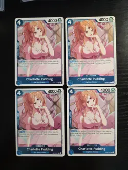 4 Charlotte Pudding OP06-047 Rare - One Piece Wings of the Captain - Playset (A) - Image 1