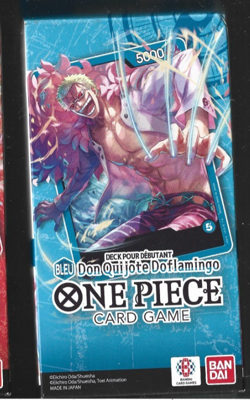 BANDAI ONE PIECE CARD GAME DECK DEBUTANT ST17 DON QUIJOTE DOFLAMINGO FR - Image 1