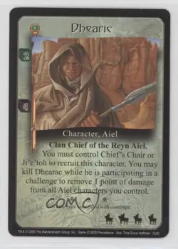 2000 The Wheel of Time: Collectible Card Game Children of the Dragon Dhearic - Image 1