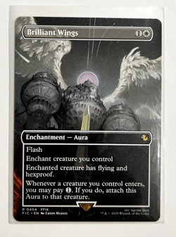 MTG - Final Fantasy - Brilliant Wings Borderless - Rare 0454 - Image 1