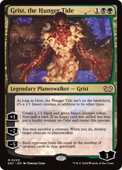 MTG Grist, the Hunger Tide [Duskmourn: House of Horror Commander] Near Mint Magi - Image 1