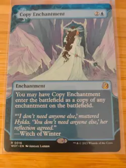 MTG Copy Enchantment 0016 Wilds of Eldraine Enchanting Tales M/NM Free UK P&P - Image 1