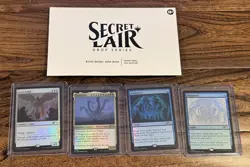 MTG SLD Artist Series JOHN AVON Foil Secret Lair Missing Emrakul - Image 1