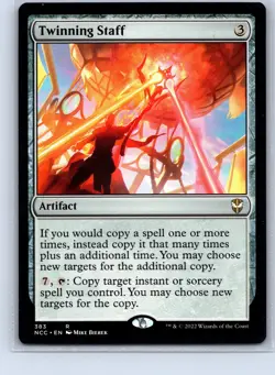 Commander: Streets of New Capenna #383 Twinning Staff - Image 1