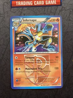 Pokemon TCG Infernape 17/135 Plasma Storm Set Holo Rare - Image 1