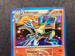 Pokemon TCG Infernape 17/135 Plasma Storm Set Holo Rare - Image 2