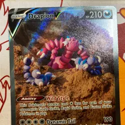 Pokemon TCG Drapion V GG49/GG70 Ultra Rare Crown Zenith Set - Image 2