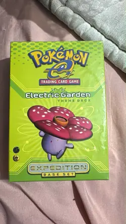 Sealed Vintage WOTC Pokemon Theme Deck (Expedition) Electric Garden 2002 - Image 1
