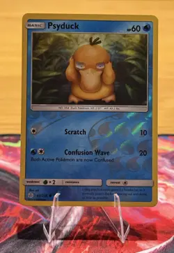 Psyduck 40/236 Cosmic Eclipse Sun & Moon Reverse Holo Pokemon TCG NM - Image 5