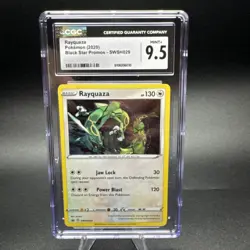 Rayquaza SWSH029 Cosmos Holo Black Star Promo Pokemon TCG CGC Mint+ 9.5 - Image 1