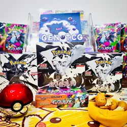 2 BOXES Pokemon TCG SV11B Black Bolt + SV11W White Flare Sealed Booster Box Set - Image 4