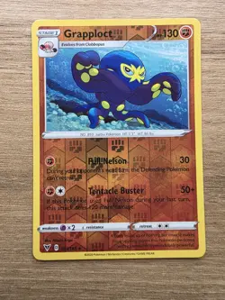 Pokemon TCG Grapploct Vivid Voltage 101/185 Reverse Holo Rare - Image 1