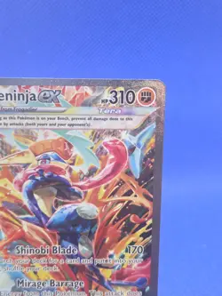 Pokemon Twilight Masquerade Greninja ex 214/167 Special Illustration Rare NM - Image 4
