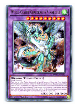 World Chalice Guardragon Almarduke - DANE-EN032 - Rare - 1st Edition Yugioh - Image 1