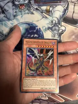 (WNR) YUGIOH MALEFIC RED-EYES B DRAGON MOV2-EN001 VLP - Image 5