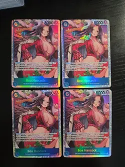4x Boa Hancock OP07-051 SR - One Piece TCG 500 Years In The Future - Playset - Image 1