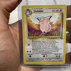 Clefable 17/64 Jungle Non Holo Rare Pokemon WOTC LP/NM Vintage Vtg Card TCG - Image 1