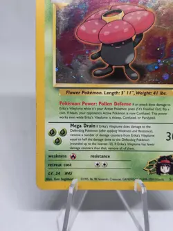 Pokemon TCG Erika's Vileplume Gym Challenge Holo Rare #5/132 Vintage WOTC Unlim - Image 4