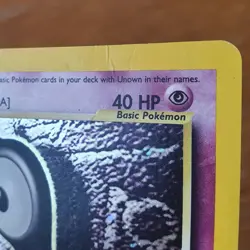 UNOWN [A] 14/75 NEO DISCOVERY RARE POKEMON CARD HOLO SHINY WOTC WIZARDS PSYCHIC - Image 4