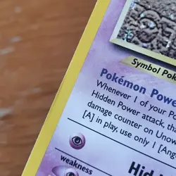 UNOWN [A] 14/75 NEO DISCOVERY RARE POKEMON CARD HOLO SHINY WOTC WIZARDS PSYCHIC - Image 5
