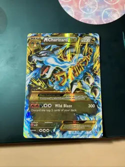 Pokemon Mega Charizard-EX TCG Flashfire Card 108/106 Secret Rare - Image 1