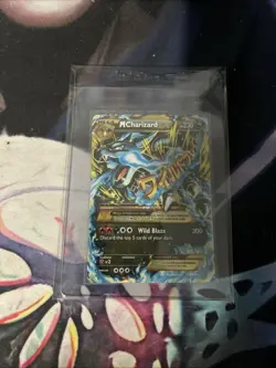 Pokemon Mega Charizard EX TCG Secret 108/106 Flashfire Holo Card - Image 1