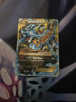Pokemon Mega Charizard EX TCG Secret 108/106 Flashfire Holo Card - Image 3
